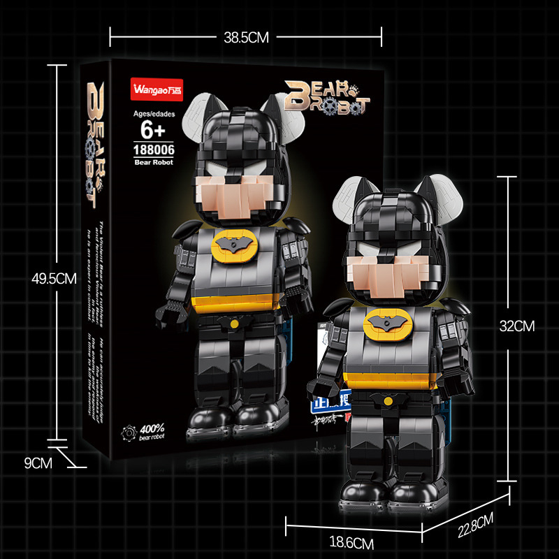 mo hinh lap ghep bear robot batman 188006 04
