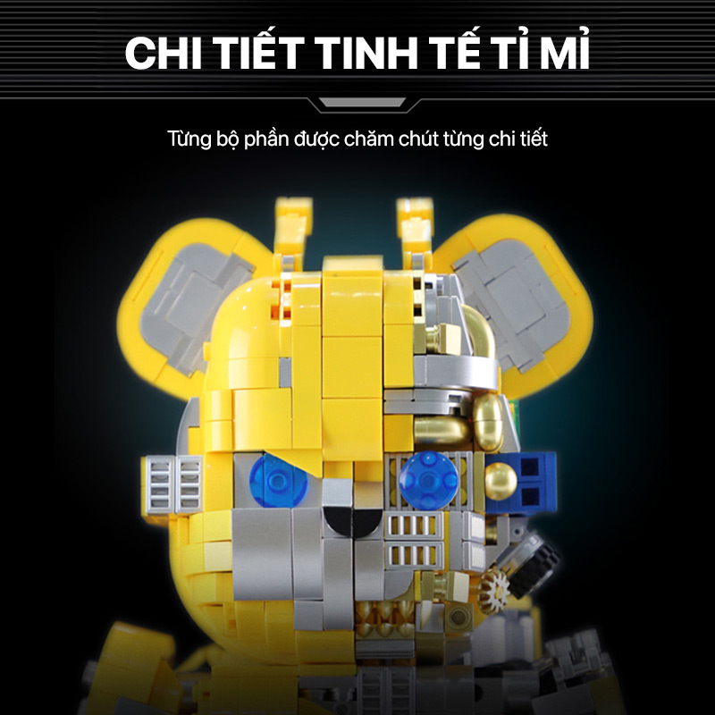 mo hinh lap ghep bear robot bumblebee 18805 01
