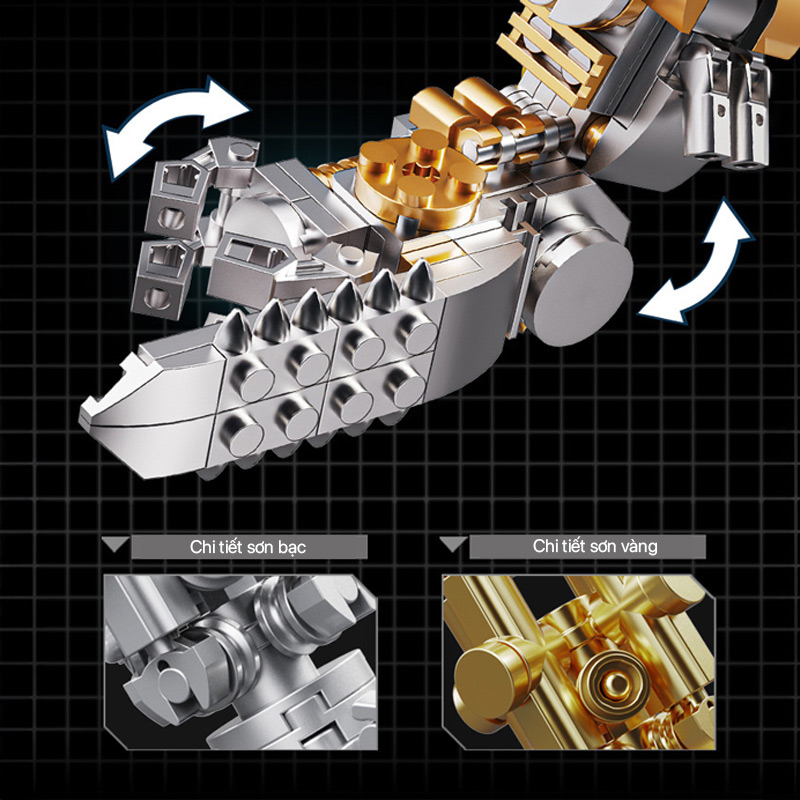 mo hinh lap ghep bear robot bumblebee 18805 03