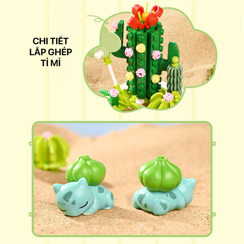 mo hinh lap ghep bulbasaur k20220 02