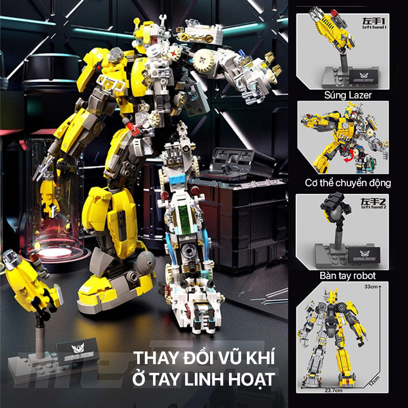 mo hinh lap ghep bumblebee no7037 03