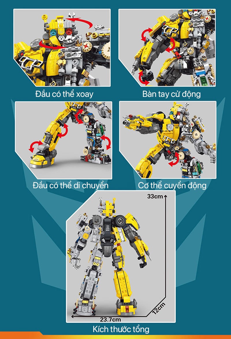 mo hinh lap ghep bumblebee no7037 04