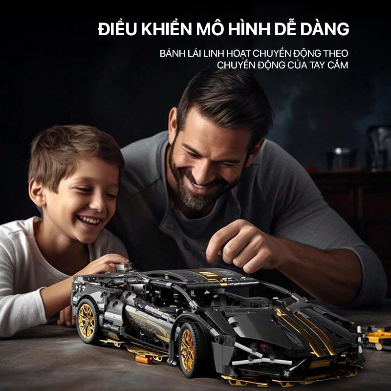 mo hinh lap ghep plated metal 67129 03